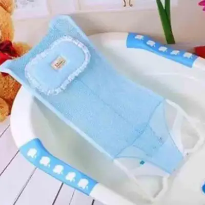 Baby Bath Net Bed Baby Shower Frame Bed (Blue)
