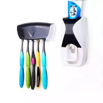 Touch Me Hands-Free Toothpaste Toothbrush Dispenser