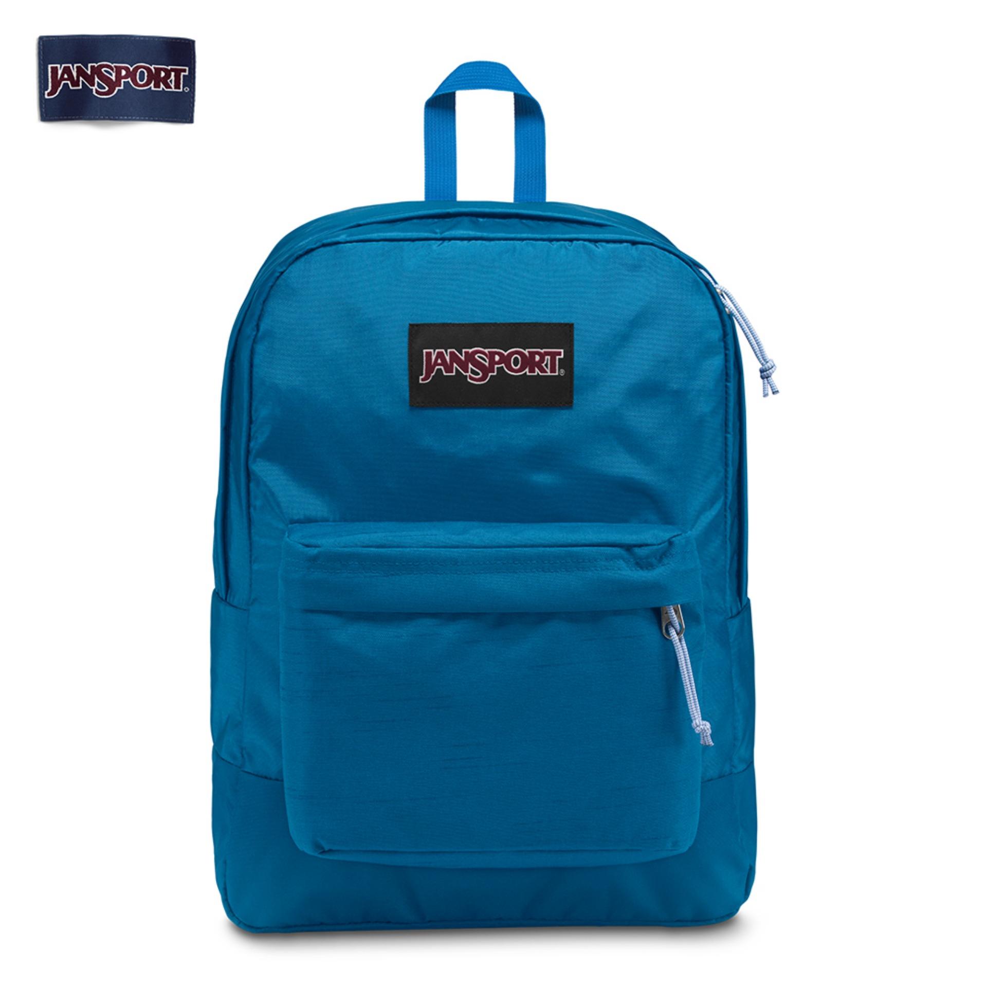 light green jansport backpack