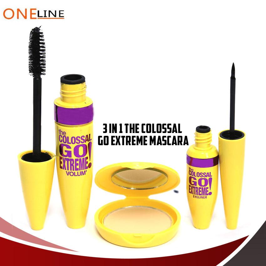 Oneline COMBO 3 IN 1 THE COLOSSAL GO EXTREME MASCARA Philippines