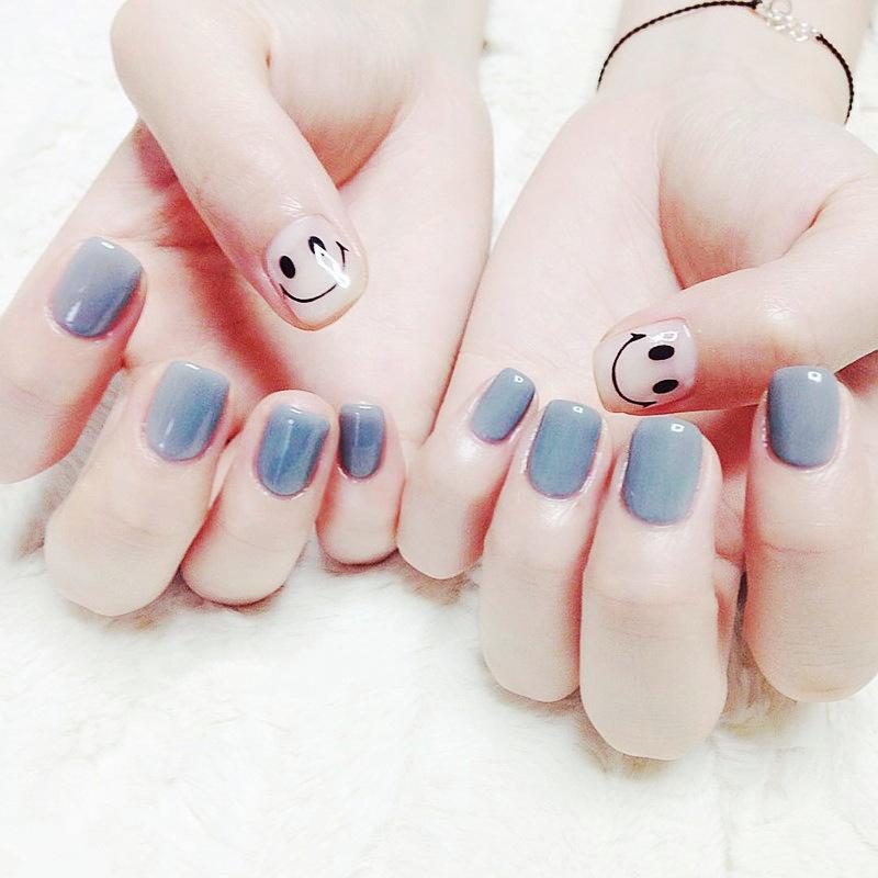O-New 24pcs Full Cover Art Design Short Size Cute False Nail Tips Stickers Philippines