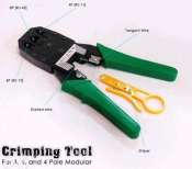 Network Crimping Tool with Free Wire Stripper by OEM