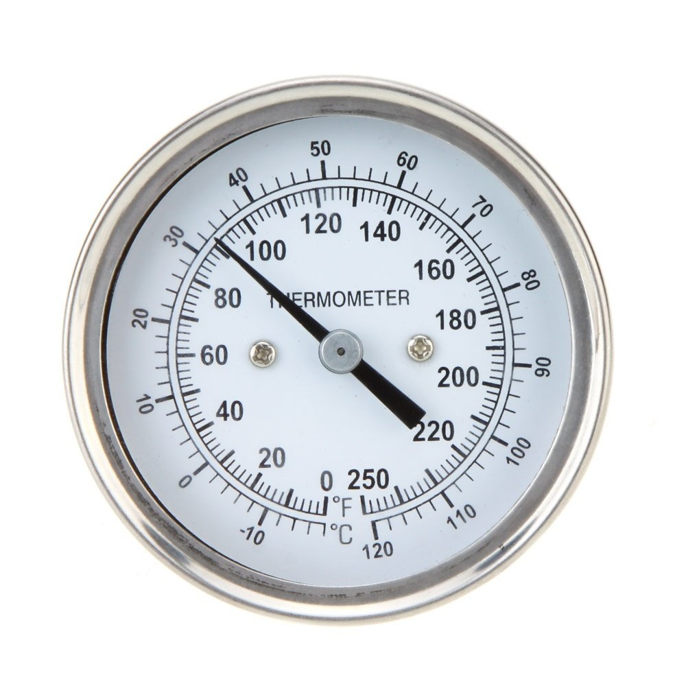 1pc Stainless Steel High-precision Oven Thermometer, Baking Kitchen  Household Temperature Gauge With Built-in Explosion-proof And High- temperature Resistance