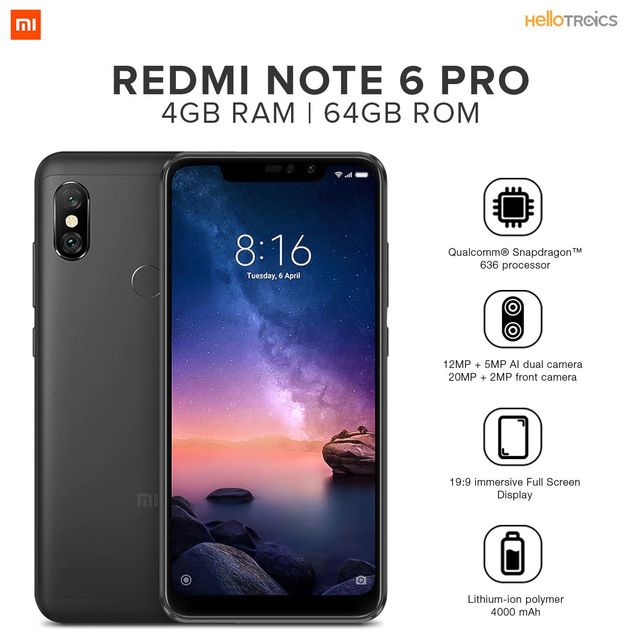 Xiaomi redmi 6 pro 64gb. Редми ноут 6 про 64 ГБ. Телефон Redmi Note 6 Pro. Xiaomi Redmi 6 Pro 4/64gb. Redmi Note 6 64gb.