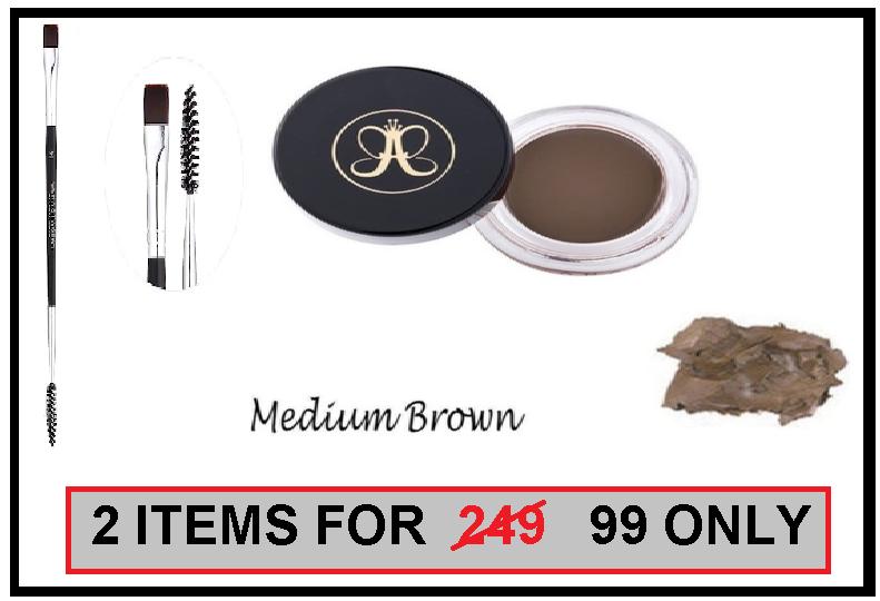 COD Medium Brown Brow Pomade with Brow Spoolie and Brush Philippines