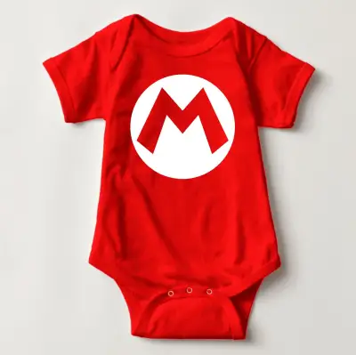 Baby Character Onesies - Super Mario Bro