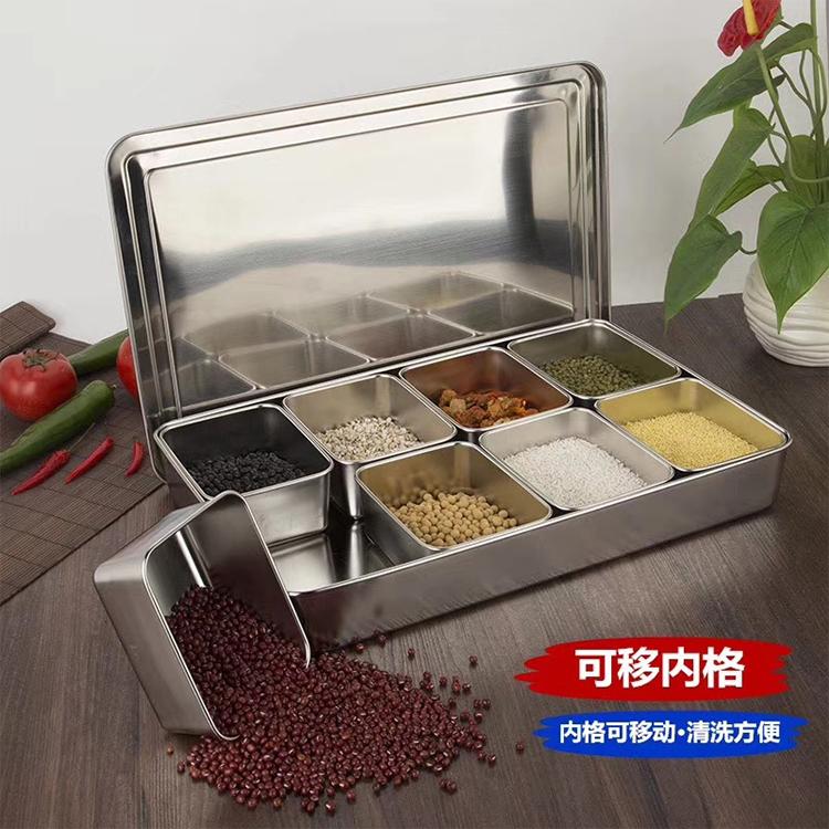 Japanese Style Seasoning Containers Stainless Steel Jam Box By Taobao Collection