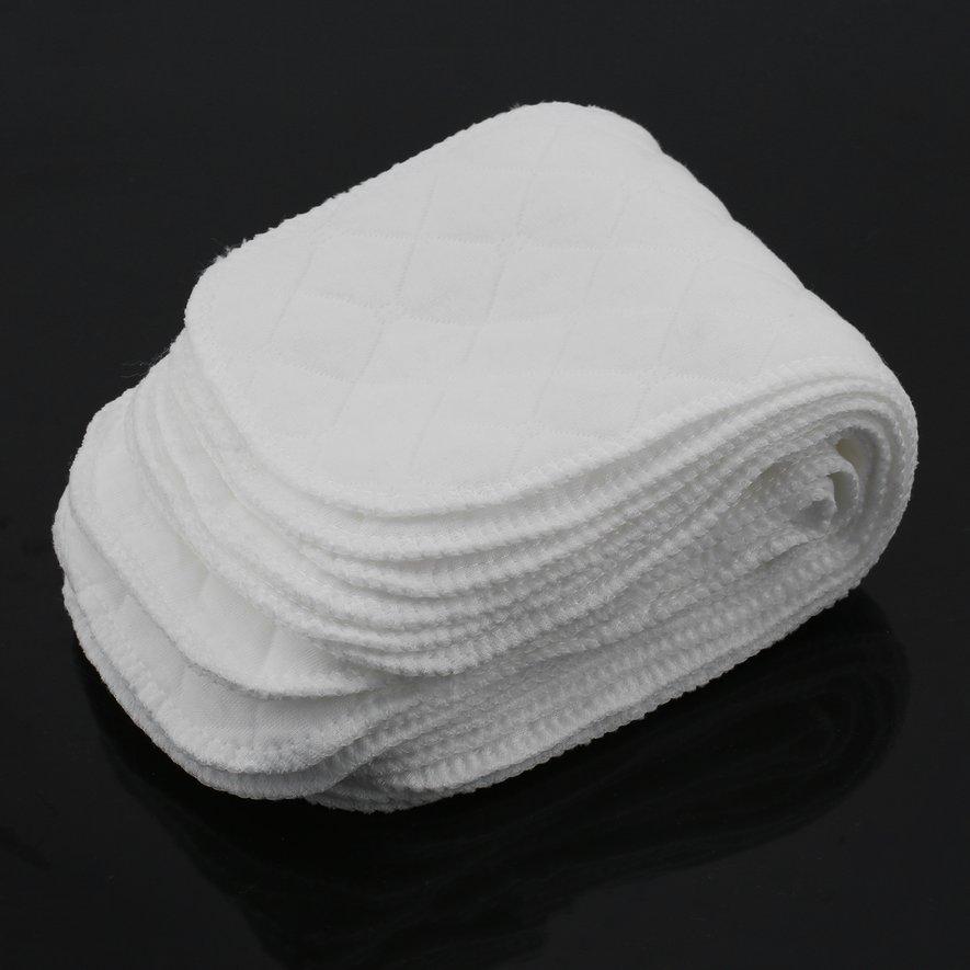flash sale 10 miếng tã vải cotton nguyên chất có thể tái sử dụng tã lót tã 8