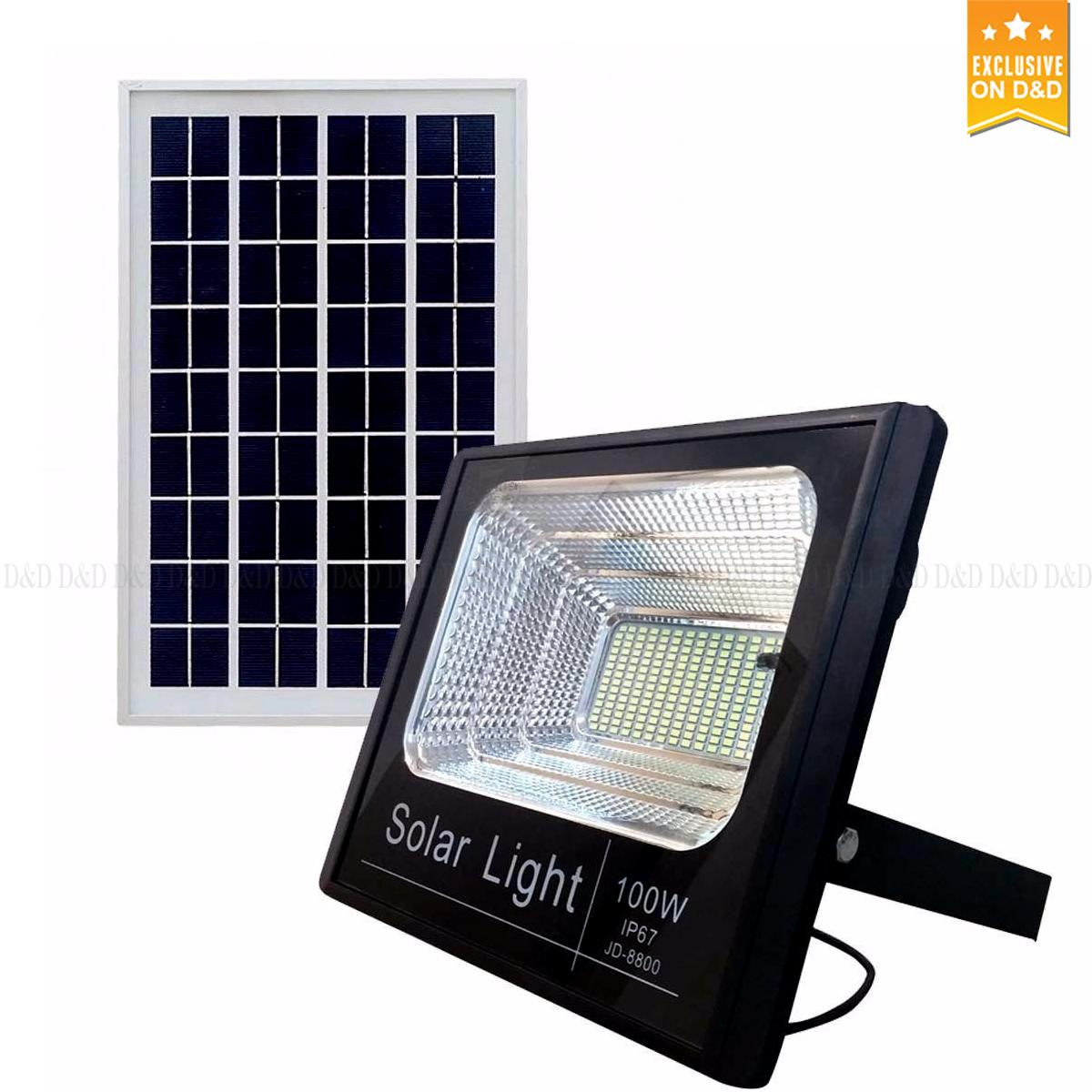 Outdoor Lighting For Lights Prices Brands Review D Dccy Led Spotlight 100 Watts C Solar Panel And Full Control