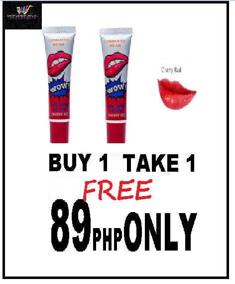 COD Buy 1 Take 1 Best Seller Wow Lip Tattoo Cherry Red Philippines