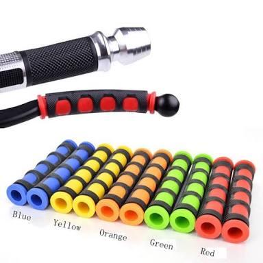Motorcycle Lever Rubber Cover (orange) Halo Motors By Halo Motors