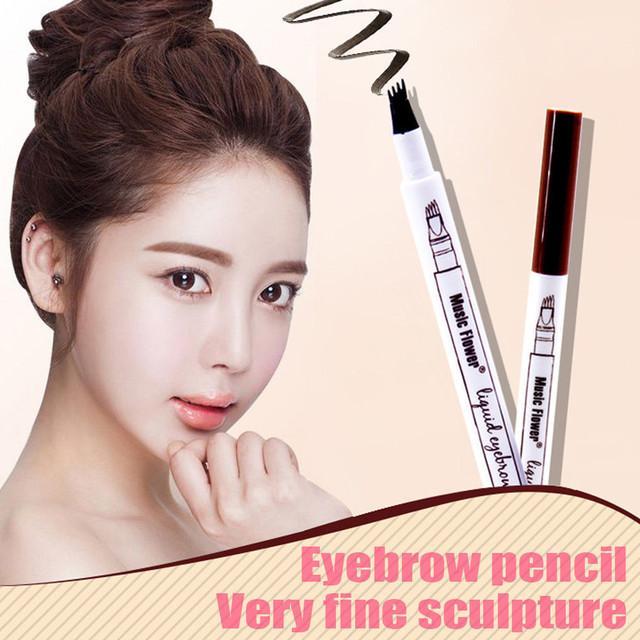 Authentic Waterproof Microblading Fine Liquid Tattoo Eyebrow Pen - CHESNUT BROWN Philippines