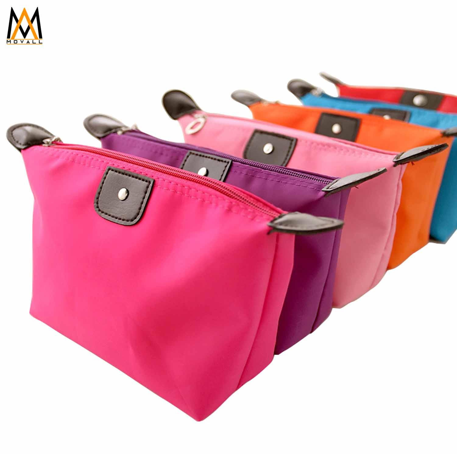 5pcs Multifunction Makeup Pouch WaterProof Organizer Pouch (Red) Philippines