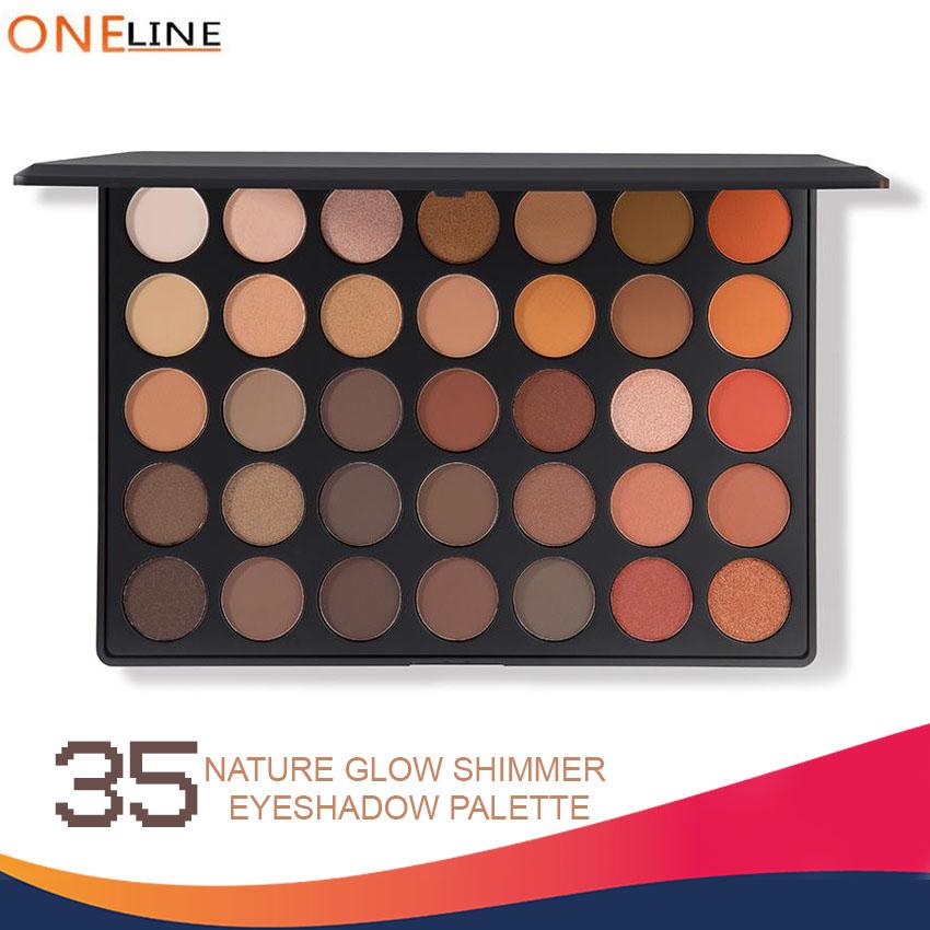 Oneline 35 Color Nature Glow Eyeshadow Pallete Philippines