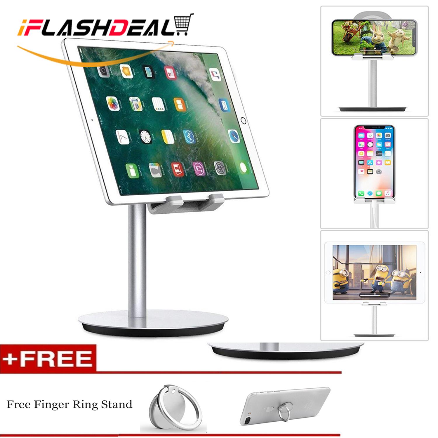 Niceeshop Adjustable Cell Phone Standiphone Stand Cradle Dock Holder iFlashDeal Phone Stand Dock iPad Stand Desk Dock Aluminum Adjustable Stand and Holder