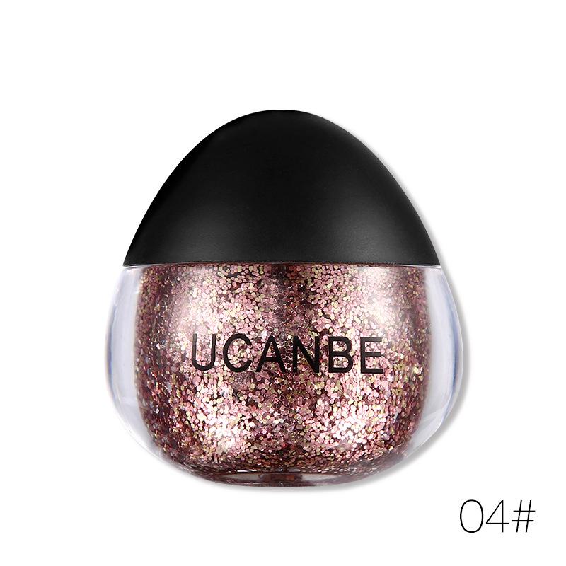 UCANBE Glitter Eyeshadow Makeup 11 Colors Diamond Eyeshadow Powder Gel Glitters Paste Flash Metal Nude Cream Beauty Cosmetic Set Philippines