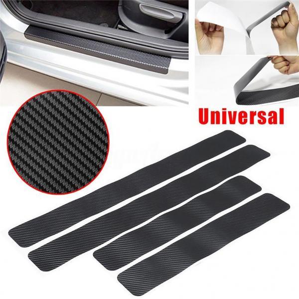 Anti-Scratch Car SUV Door Plate Door Sill Scuff Plate Stickers Carbon Fiber Look Anti-Scratch Car SUV Door Plate Door Sill Scuff Plate Stickers Carbon Fiber Look