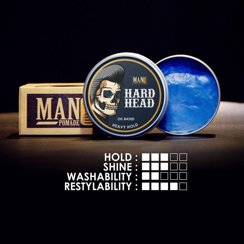 Man Pomade Hard Head 100g By Thegeeshop