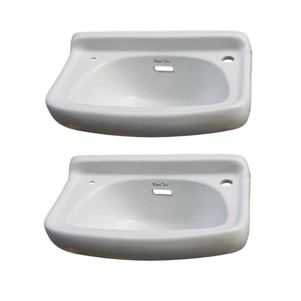 Royal Tern Ceramic Lavatory Wash Basin White Set Of 2 Lazada Ph