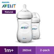 PHILIPS AVENT NATURAL 9OZ BOTTLE TWIN PACK