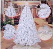 Great-King Christmas Tree 6ft (White）