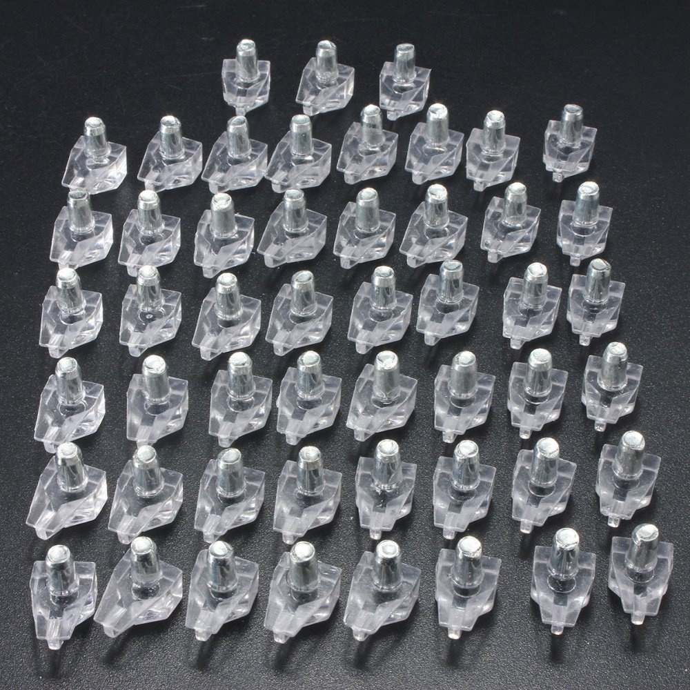 Free Shipping Flash Deal 50pcs 5mm Shelf Supports Pegs Studs