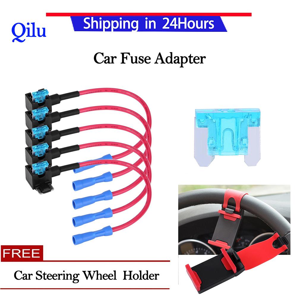 【Buy 1 Get 1 Gift】5Pcs Car Auto Fuse Accessries Tap Adapter Micro Mini