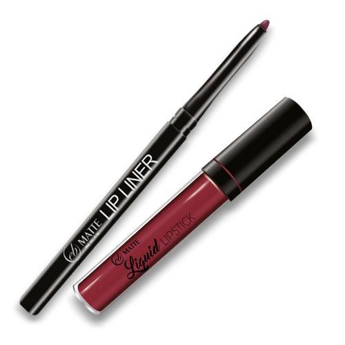 EB Ever Bilena Matte Lip Liner + Matte Liquid Lipstick - DUSK Philippines