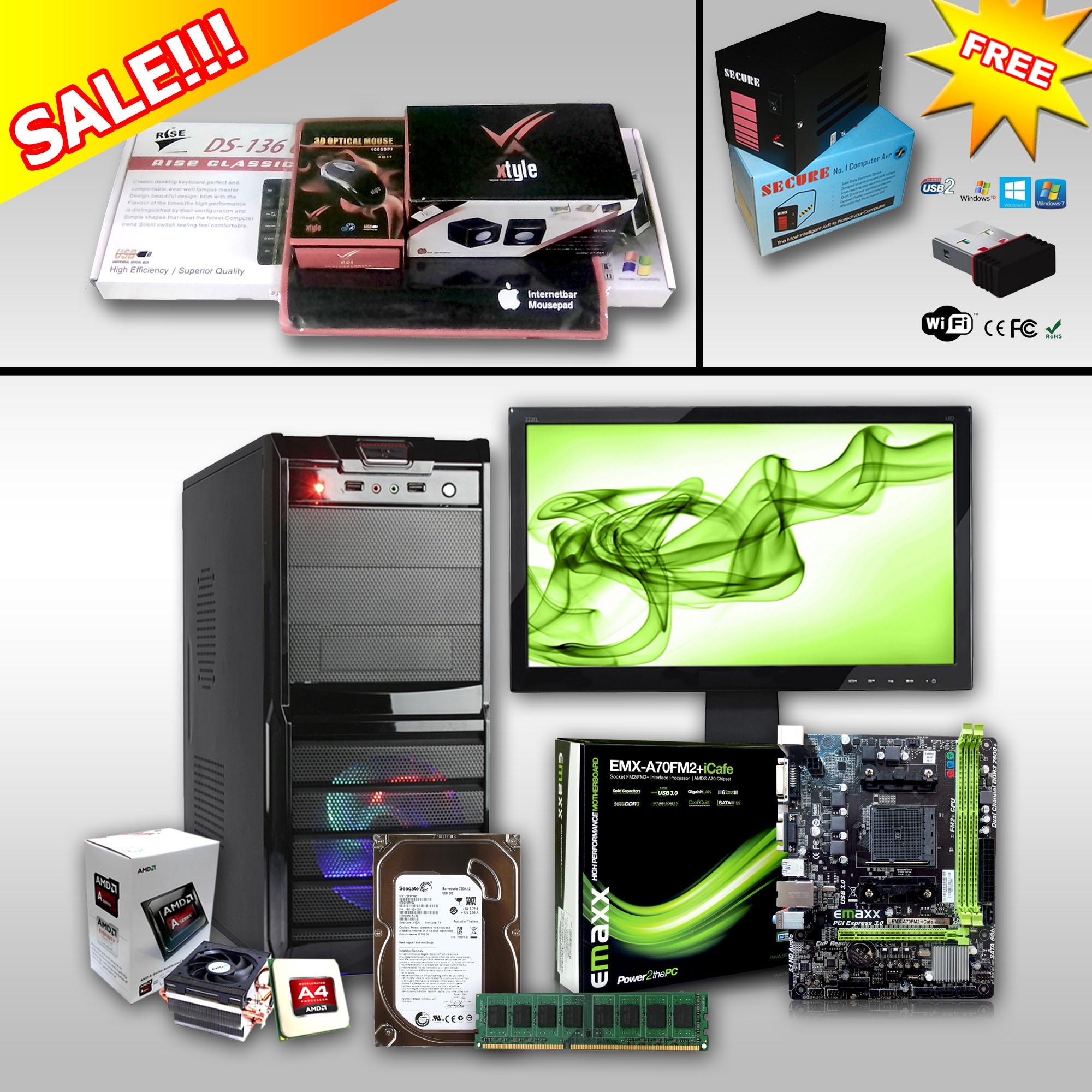 Build Your Own Pc For Building S Brands Specs In Computer Package A4 6300 3 7ghz 18 5inch 1tb