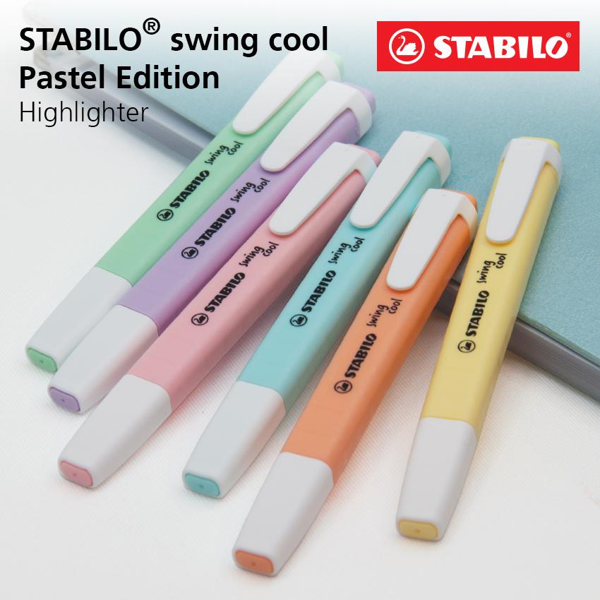 STABILO Swing Cool Pastel Highlighter (6 Colors) | Lazada PH