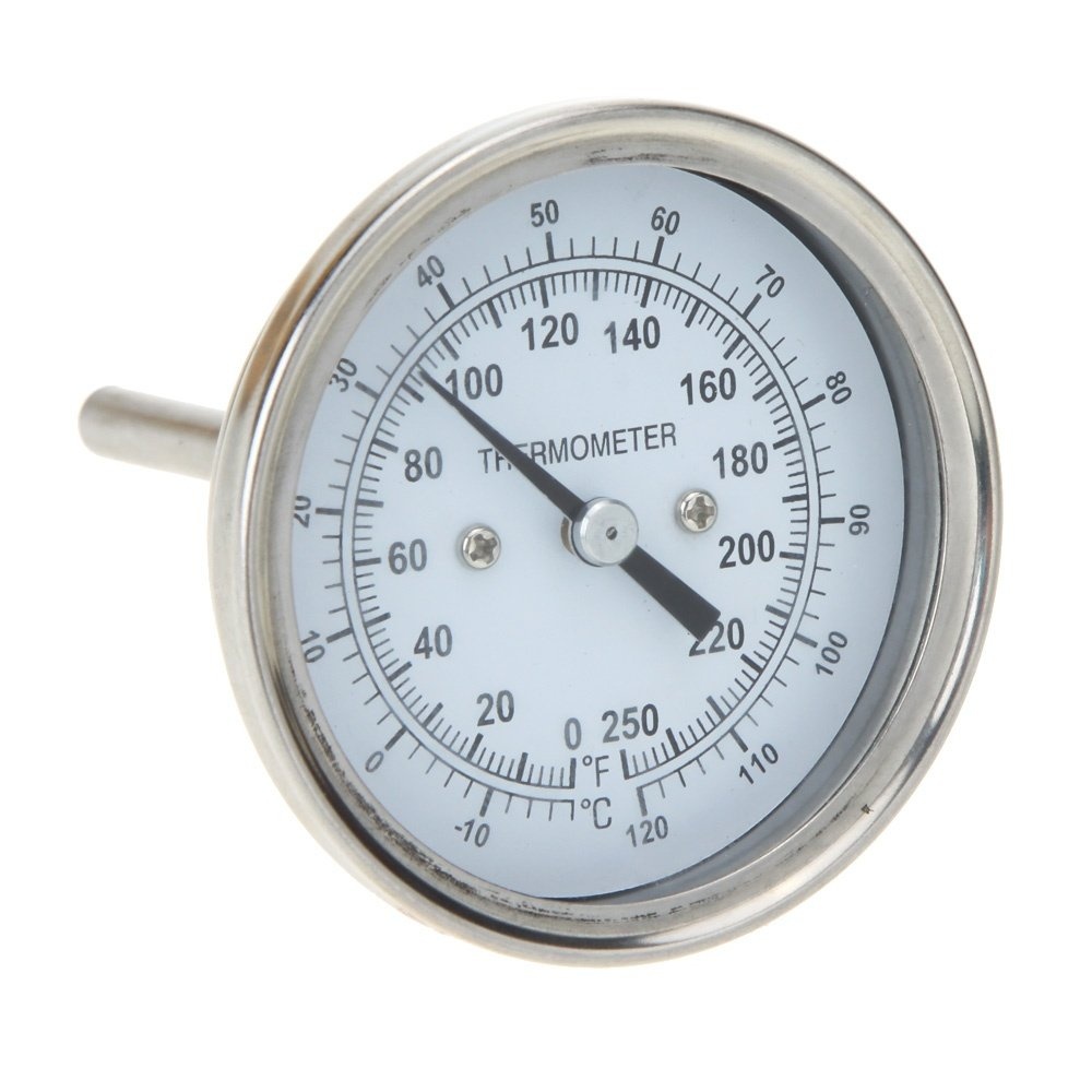 1pc Stainless Steel High-precision Oven Thermometer, Baking Kitchen  Household Temperature Gauge With Built-in Explosion-proof And High- temperature Resistance