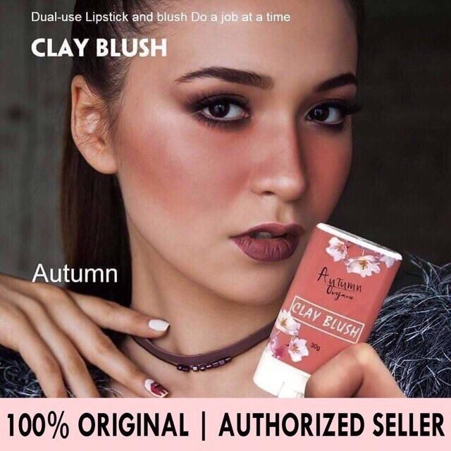 Original sunkissed autumn clay blush luna clay brush 30g (autumn) Philippines
