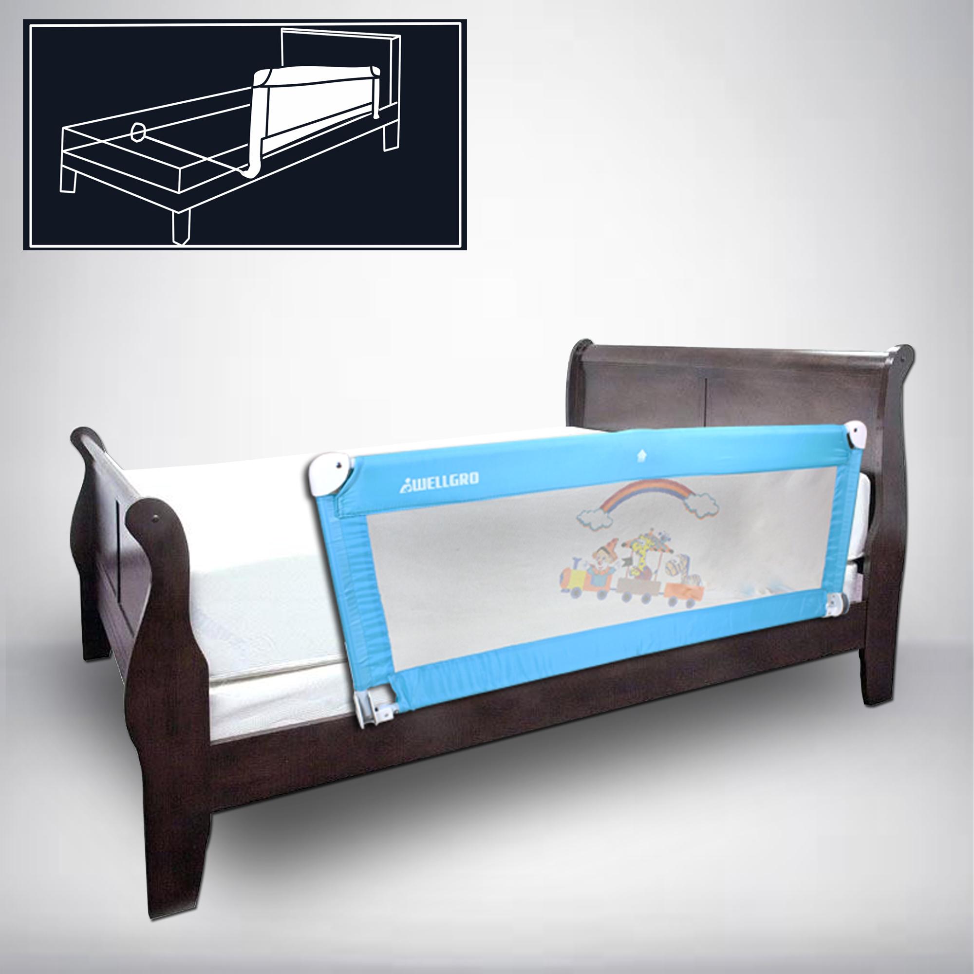 Crib Rail Guards For Baby Brands S Wellgro Br 01 125 Cm Baby Bed Rail Guard Safety Side