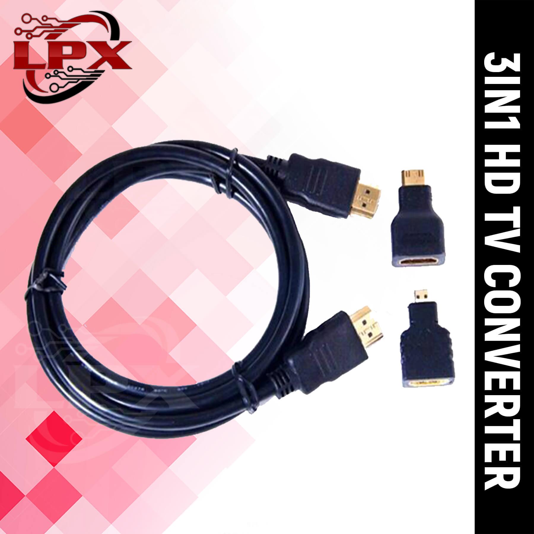 Hdtv To Micro Hdtv 3 In 1 Hdmi Tv Video Converter By Laptop Pc Express
