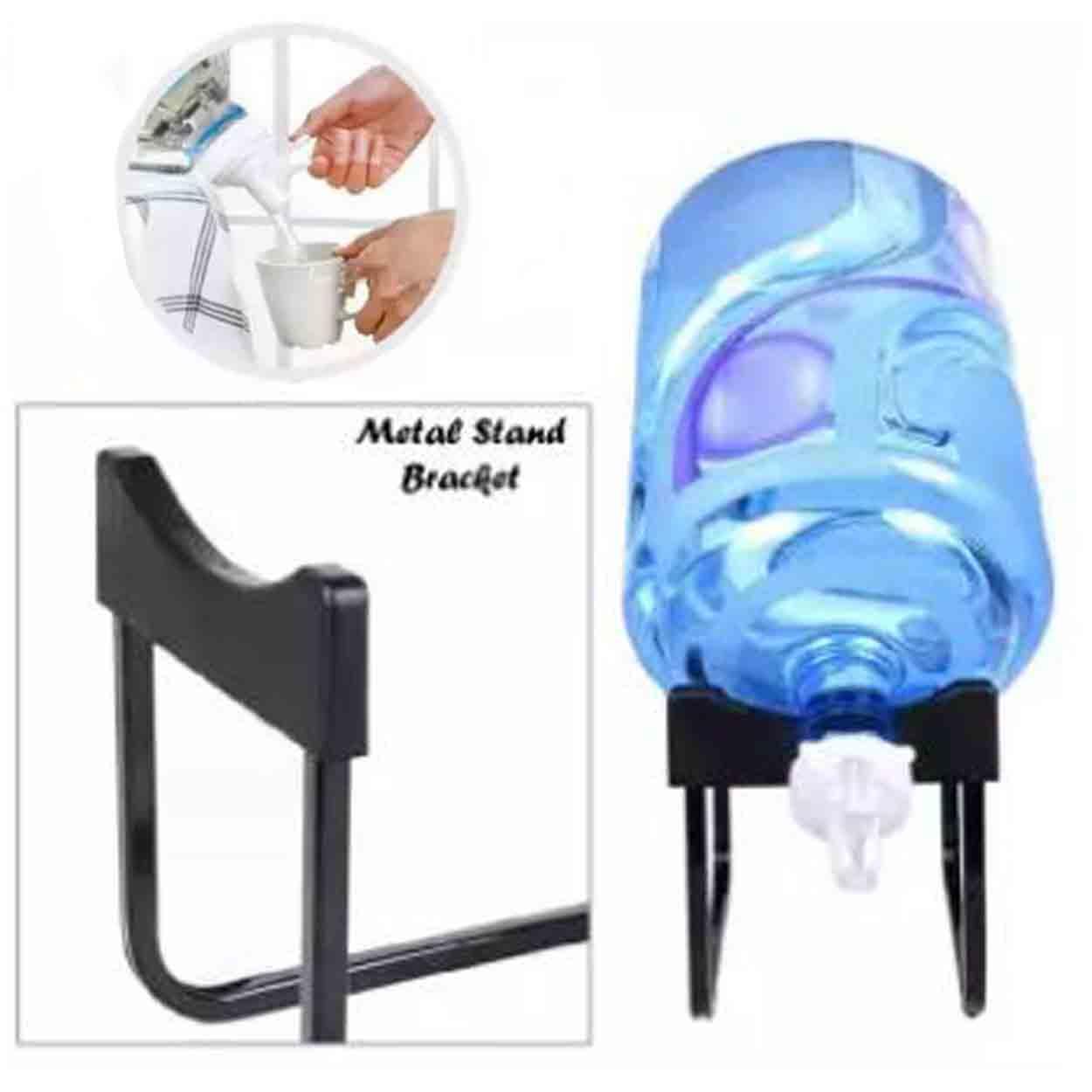 Water Bottle Dispenser Stand Valve 45mm Faucet Tap (black) By Xzycollection.