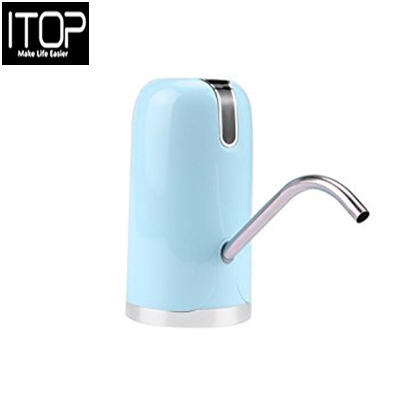 Itop Automatic Electric Drinking Water Pump Dispenser Rechargeable Drinking Bottle Auto Switch Pump Easy Operation Gift By Itop.