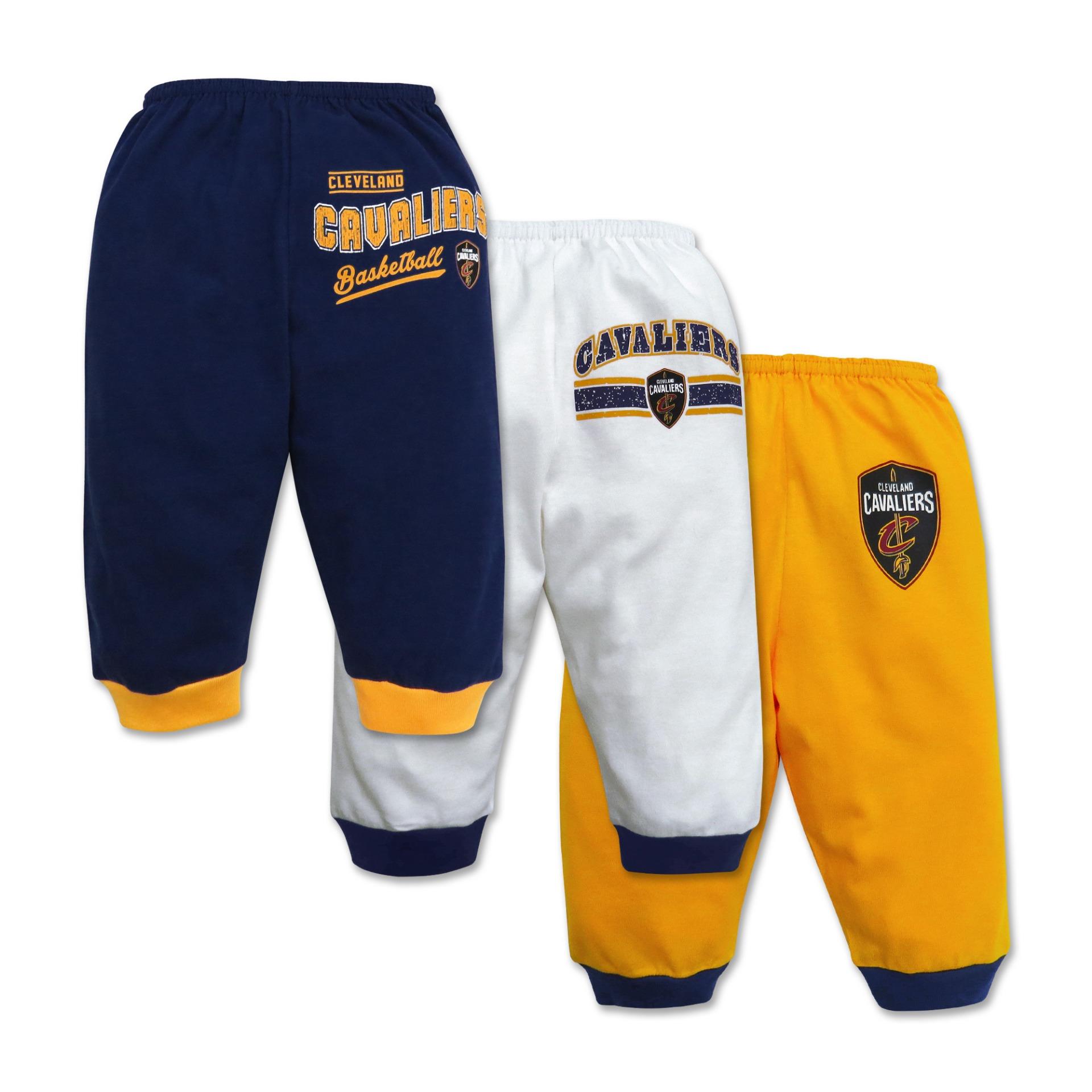 Boys Clothing for sale Baby Clothing for Boys online brands NBA Baby 3 piece Pajama Pants Vintage Collection Cavaliers