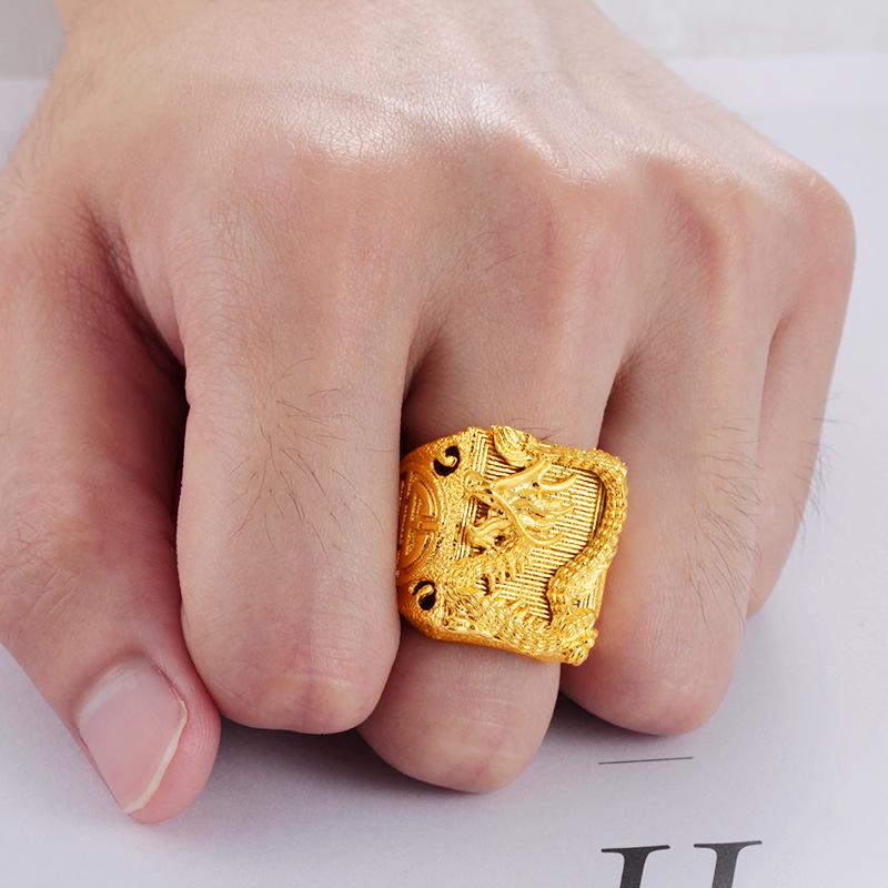 biscuit gold ring