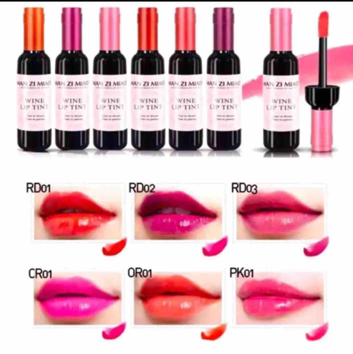 Wine Liptint Lipstick (OR01/RD03/RD01) Philippines