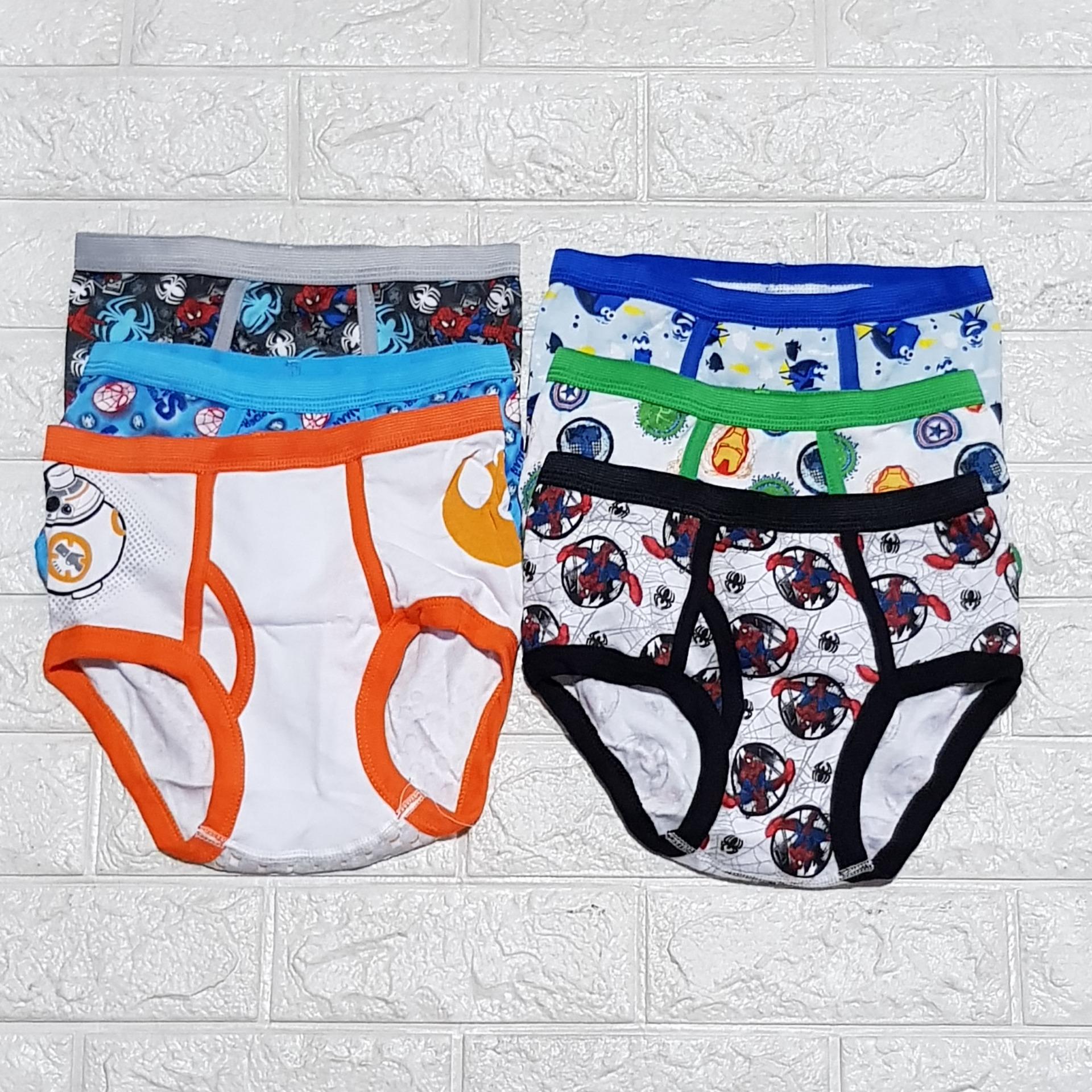 Soen Panty in Bikini style for Ladies in Embroidery design Large size (  3pcs ) random color