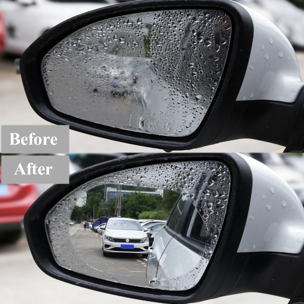 Car Side Mirrors For View Brands S 2pcs Oval Car Rearview Mirror Waterproof And Anti Fog Protective Stickers Rain