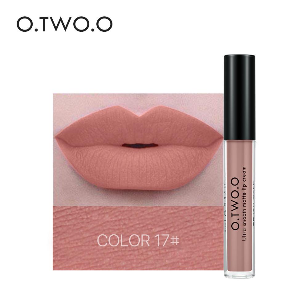 O.TWO.O 12colors Matte Liquid Lipgloss Long Lasting Waterproof Kissproof Make up Philippines