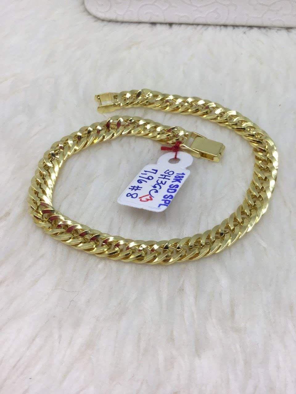 Gold Bracelets For Men Mens Online Brands 18k Saudi Gold Men S Bracelet
