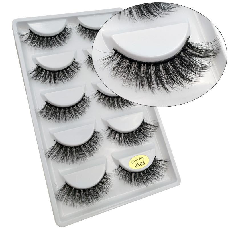 O-New 5 Pair 3D False Eyelashes Philippines