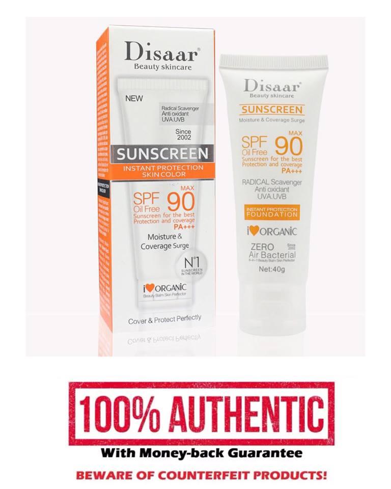 Facial Sunblock Sunscreen Cream SPF Max 90 Philippines