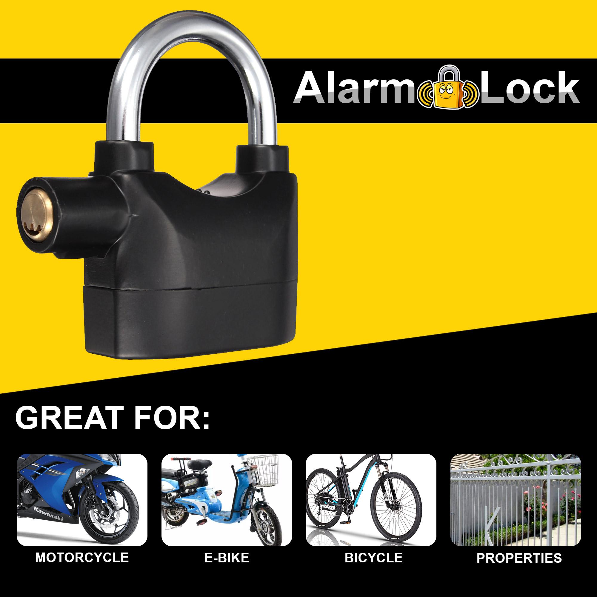 Alarm Lock Anti Theft Security System Padlock Lazada Ph