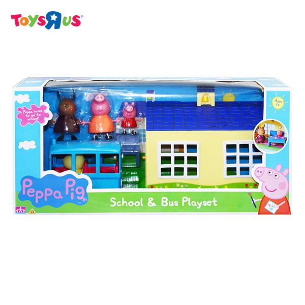 peppa pig back to school playset