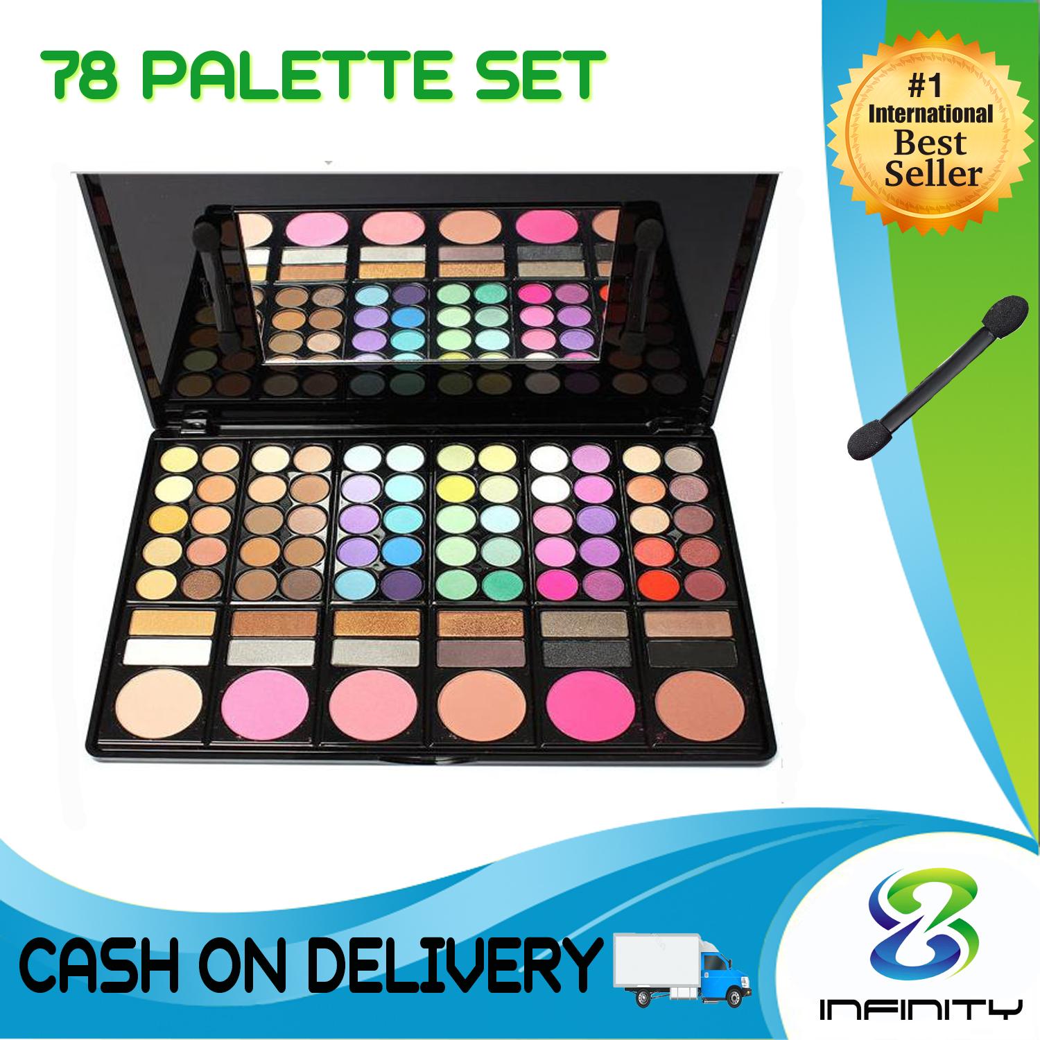 78 Palette Professional Makeup Eyeshadow Set Philippines