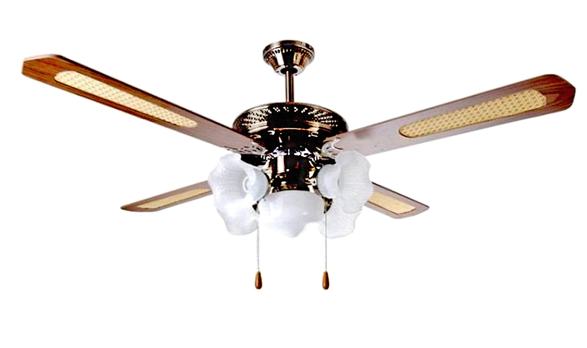 American Star Ceiling Fan 52 With 4 Blades And 5 Lights