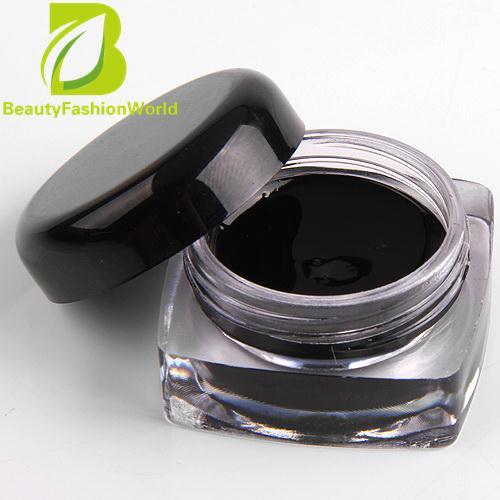 Fabulous 1pc Professional Black Eye Liner Gel Mascara + Eyeliner Brush Makeup Waterproof - intl Philippines